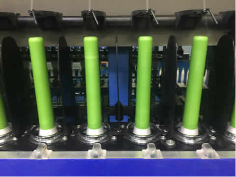 Focus on photoelectric solutions---photoelectric single ingot detection system, photoelectric spandex detection system, double core yarn inspection, filament cutting system